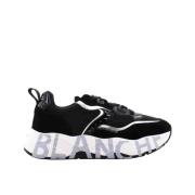 Stijlvolle lage sneakers Voile Blanche , Black , Dames