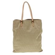 Pre-owned Canvas fendi-bags Fendi Vintage , Beige , Dames