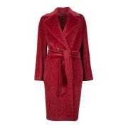 Galante Dames Wollen Jas Max Mara Studio , Red , Dames