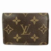 Pre-owned Canvas wallets Louis Vuitton Vintage , Brown , Heren