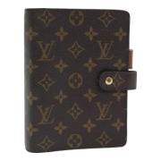 Pre-owned Canvas home-office Louis Vuitton Vintage , Brown , Unisex