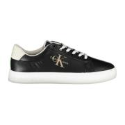 Sportieve Zwarte Sneakers met Contrastdetails Calvin Klein , Black , H...