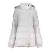 Witte Hoodie met Afneembare Capuchon Patrizia Pepe , White , Dames