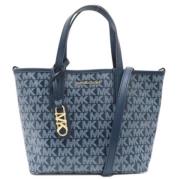 Pre-owned Plastic handbags Michael Kors Pre-owned , Blue , Dames