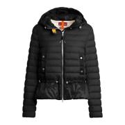 Dames donsjas met capuchon Parajumpers , Black , Dames