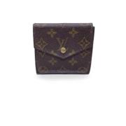 Pre-owned Fabric wallets Louis Vuitton Vintage , Brown , Dames