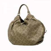 Pre-owned Fabric shoulder-bags Louis Vuitton Vintage , Beige , Dames