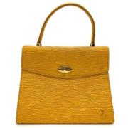 Pre-owned Leather louis-vuitton-bags Louis Vuitton Vintage , Yellow , ...