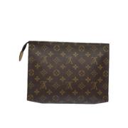 Pre-owned Canvas louis-vuitton-bags Louis Vuitton Vintage , Brown , Da...