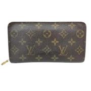 Pre-owned Plastic wallets Louis Vuitton Vintage , Brown , Dames