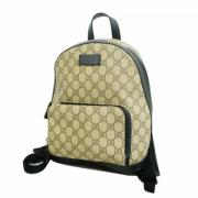 Pre-owned Canvas backpacks Gucci Vintage , Beige , Dames