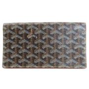 Pre-owned Leather wallets Goyard Vintage , Multicolor , Dames