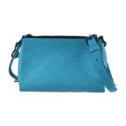 Pre-owned Canvas louis-vuitton-bags Louis Vuitton Vintage , Blue , Dam...