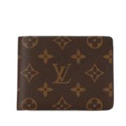 Pre-owned Fabric wallets Louis Vuitton Vintage , Brown , Dames