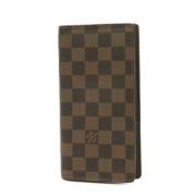 Pre-owned Canvas wallets Louis Vuitton Vintage , Brown , Dames