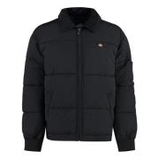 Eisenhower Corduroy Kraag Rits Jas Dickies , Black , Heren