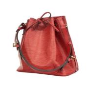 Pre-owned Leather louis-vuitton-bags Louis Vuitton Vintage , Red , Dam...