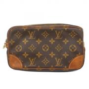 Pre-owned Fabric louis-vuitton-bags Louis Vuitton Vintage , Brown , He...