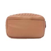 Pre-owned Leather clutches Bottega Veneta Vintage , Pink , Unisex