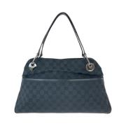 Pre-owned Canvas gucci-bags Gucci Vintage , Black , Dames