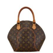 Pre-owned Canvas handbags Louis Vuitton Vintage , Brown , Dames