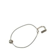 Pre-owned Metal bracelets Saint Laurent Vintage , Gray , Dames