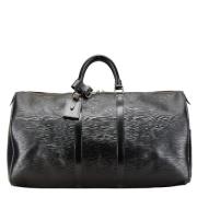 Pre-owned Leather louis-vuitton-bags Louis Vuitton Vintage , Black , D...