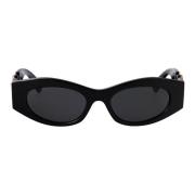 Stijlvolle zonnebril met model 0Ve4480U Versace , Black , Dames