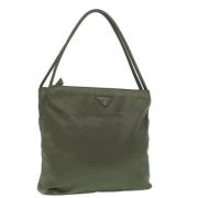 Pre-owned Nylon totes Prada Vintage , Brown , Dames