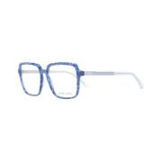 Blauwe Vierkante Optische Monturen voor Vrouwen Guess , Blue , Dames