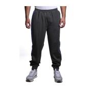 Zwarte katoen-polyester Uma24062Pa HB broek John Richmond , Gray , Her...