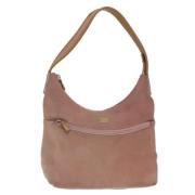 Pre-owned Suede gucci-bags Gucci Vintage , Pink , Dames