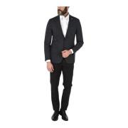 Klassieke Zwarte Blazer voor Heren Corneliani , Gray , Heren