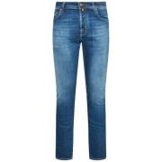 Nick Slim Fit Delavè Jeans Jacob Cohën , Blue , Heren