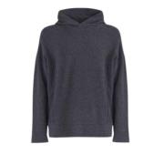 Grijze Merino Cashmere Hoodie Isabel Benenato , Gray , Heren