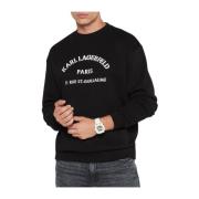 Sweatshirt crewneck 705122-544910 Karl Lagerfeld , Black , Heren