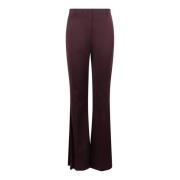 Wijde Bianca Broek met Hoge Taille Hebe Studio , Purple , Dames