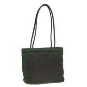 Pre-owned Nylon handbags Prada Vintage , Green , Dames