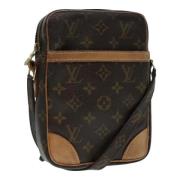 Pre-owned Canvas louis-vuitton-bags Louis Vuitton Vintage , Brown , Da...