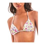 Bloemen Bikini Top Loveshackfancy , Multicolor , Dames