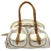 Pre-owned Canvas dior-bags Dior Vintage , Brown , Dames