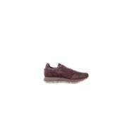 Bruine Suède Sneakers met Logo Barracuda , Brown , Heren