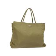 Pre-owned Nylon prada-bags Prada Vintage , Green , Dames