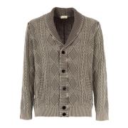 Heren Cardigan Outlet - Grijs Cashmere Company , Gray , Heren