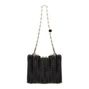 1969 Ketting Schouder Tas Paco Rabanne , Black , Dames