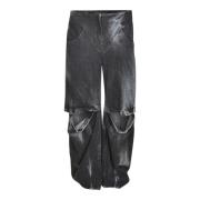 Zwarte Broek Stijlvol Alessandro Vigilante , Black , Dames