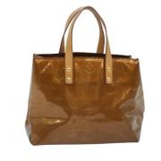 Pre-owned Leather handbags Louis Vuitton Vintage , Brown , Dames