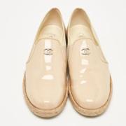 Pre-owned Fabric espadrilles Chanel Vintage , Beige , Dames