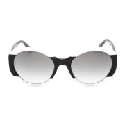 Zwarte plastic zonnebril met grijs glas Marc Jacobs , Black , Dames