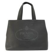 Pre-owned Leather prada-bags Prada Vintage , Black , Dames